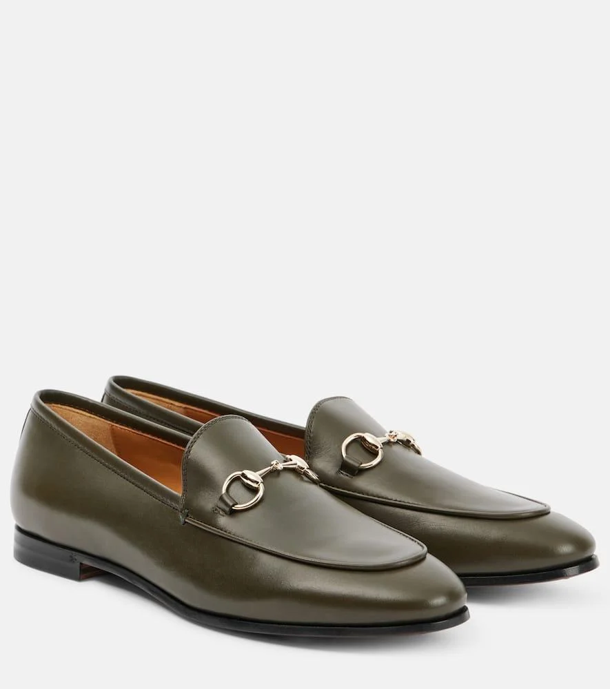 Gucci Jordaan Horsebit leather loafers