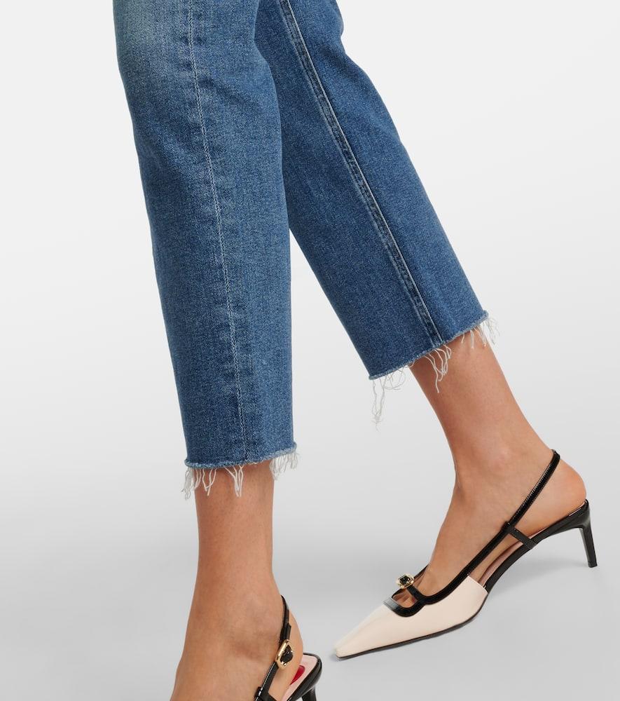 Daphne high-rise cropped straight jeans