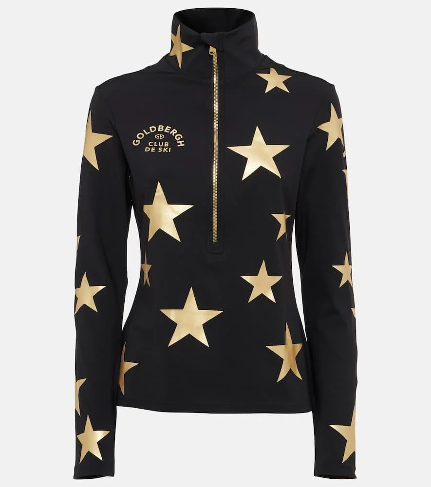 Galactique zip-up ski top