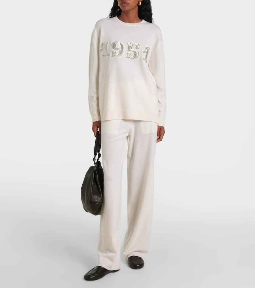 Plata embellished wool and cashmere sweater