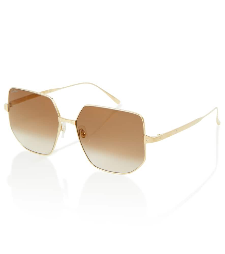 Santos de Cartier square sunglasses