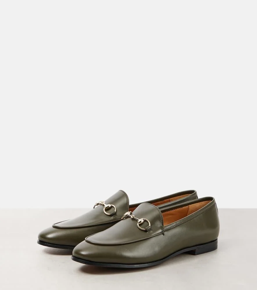 Gucci Jordaan Horsebit leather loafers