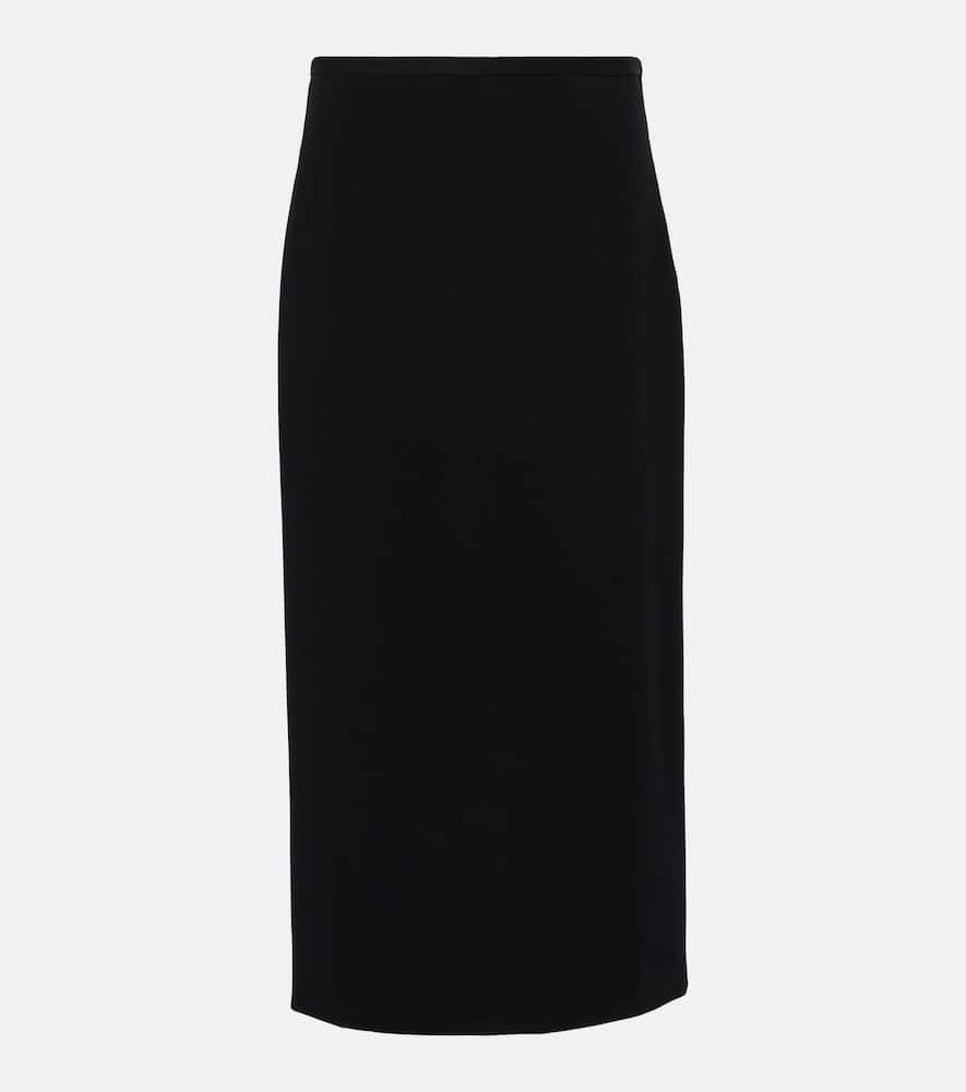 Matias wool-blend midi skirt