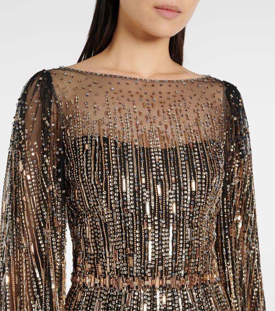 Rhapsody sequined gown 