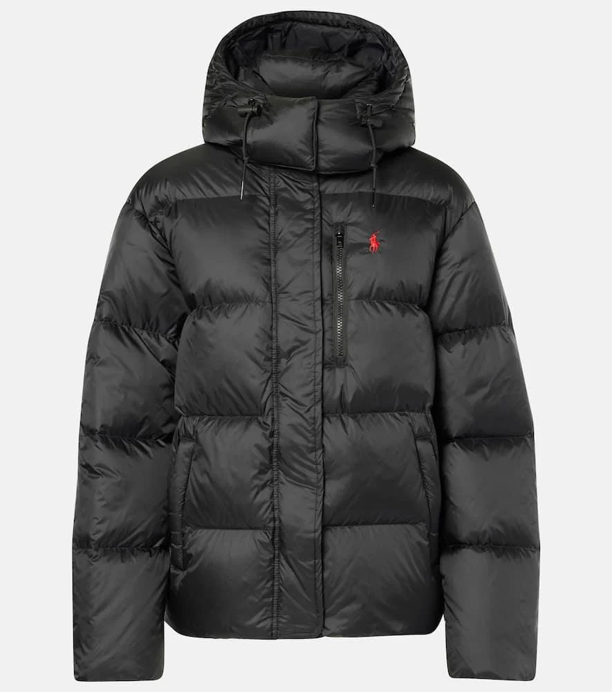 Logo down jacket