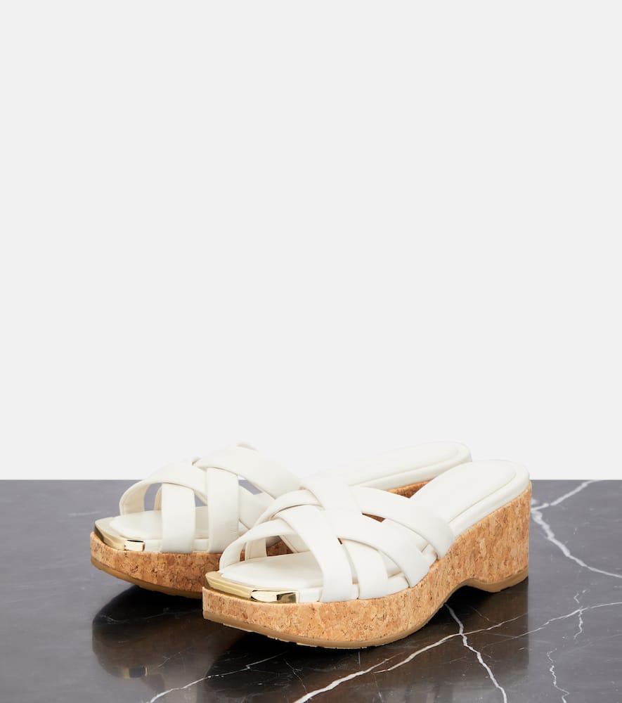 Maribou 50 leather sandals