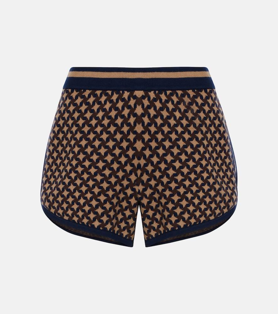 Interstella Pierre jacquard shorts