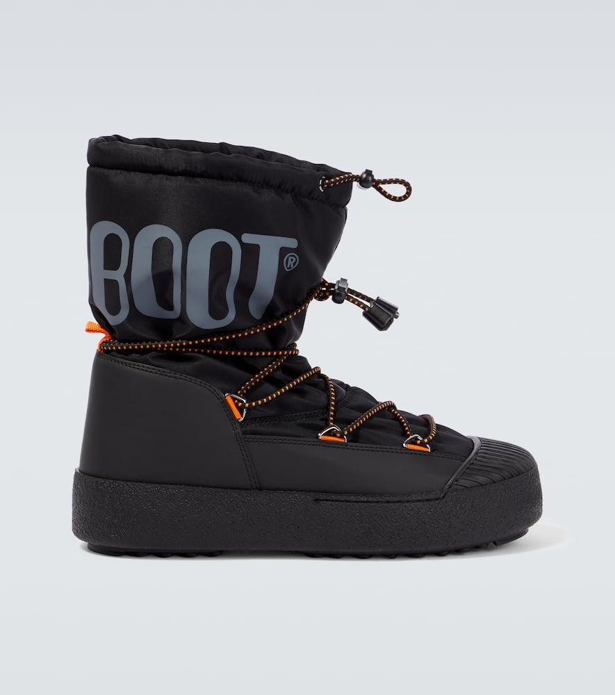 Logo snow boots