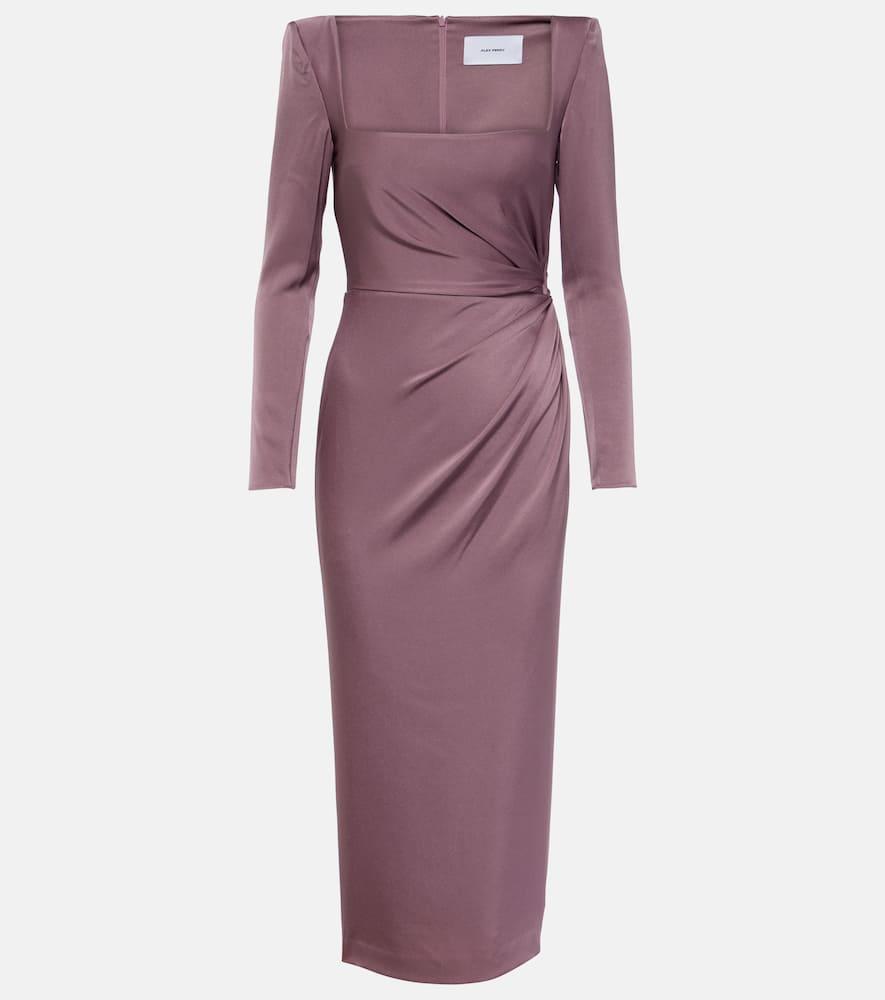 Satin midi dress