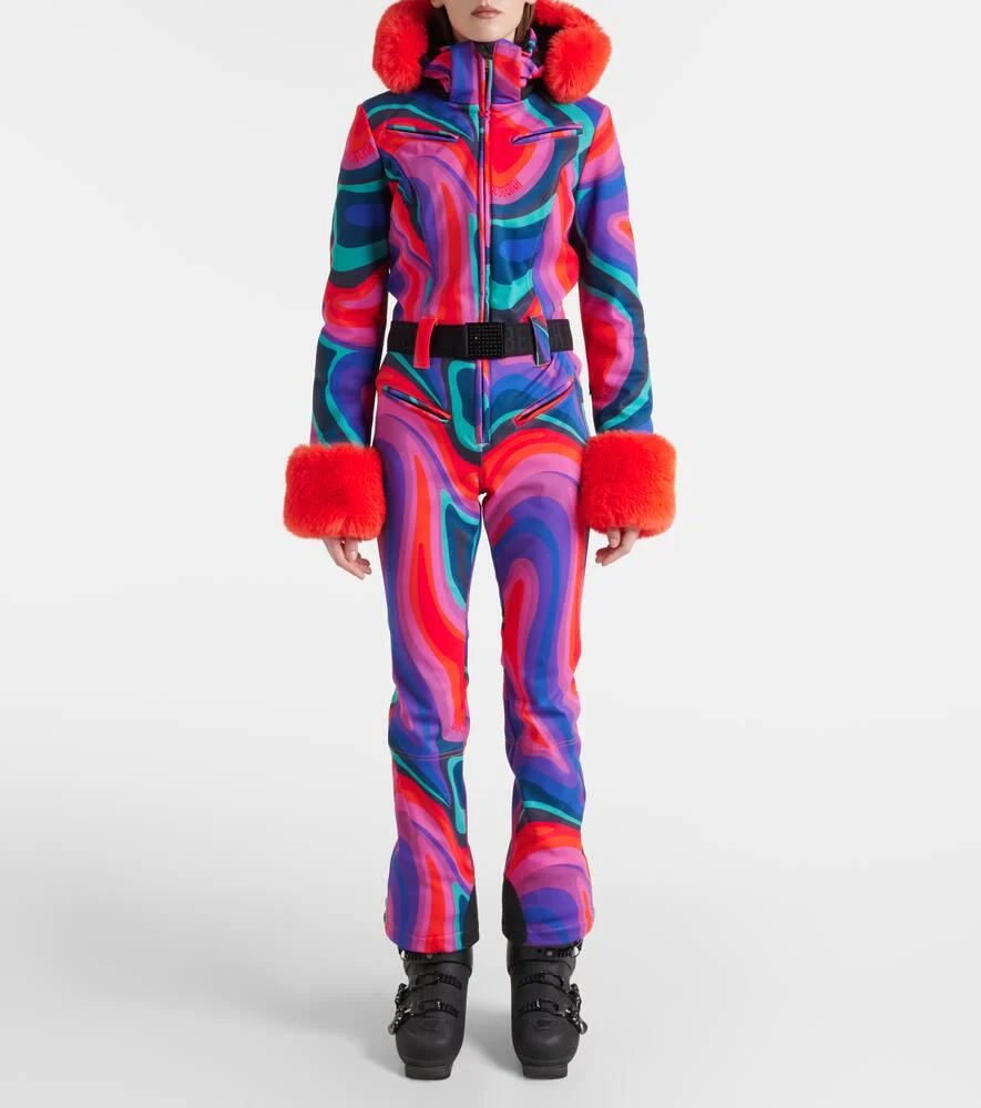 The Party faux fur-trimmed ski suit