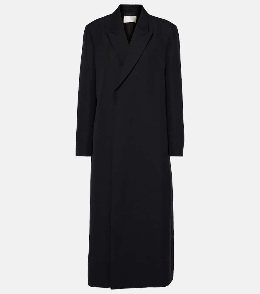 Cassiopea wool and mohair coat