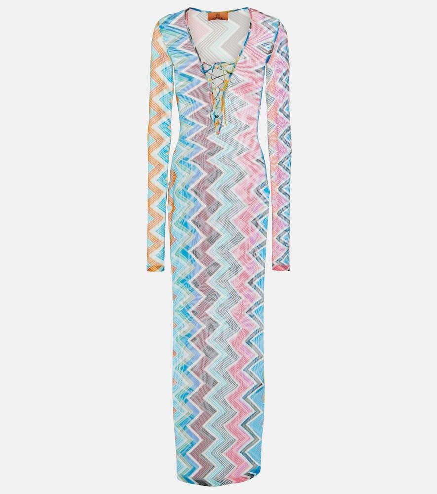 Zig Zag beach cover-up