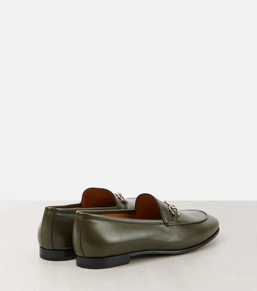 Gucci Jordaan Horsebit leather loafers