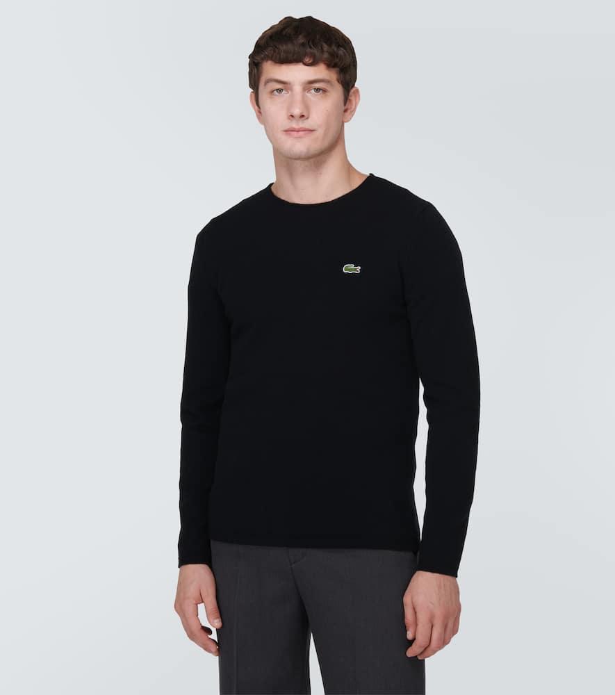 x Lacoste wool sweater