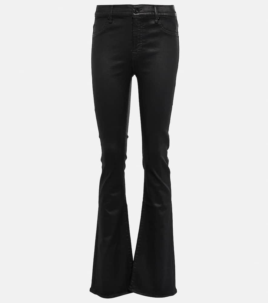 Bootcut slim-leg jeans