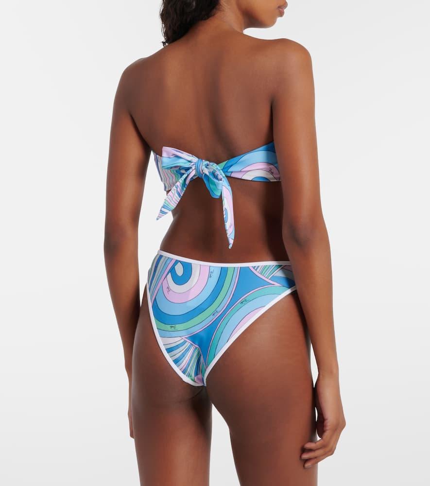 Printed bikini bottoms