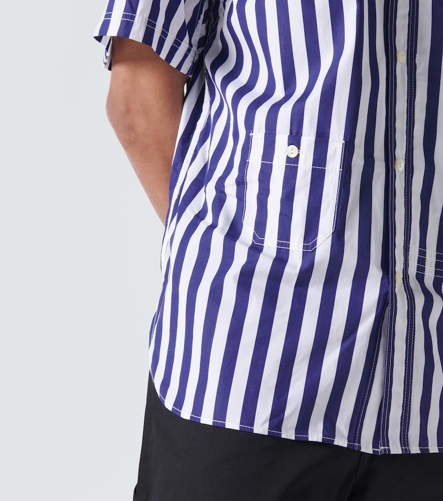 x Carhartt striped cotton Bowling shirt