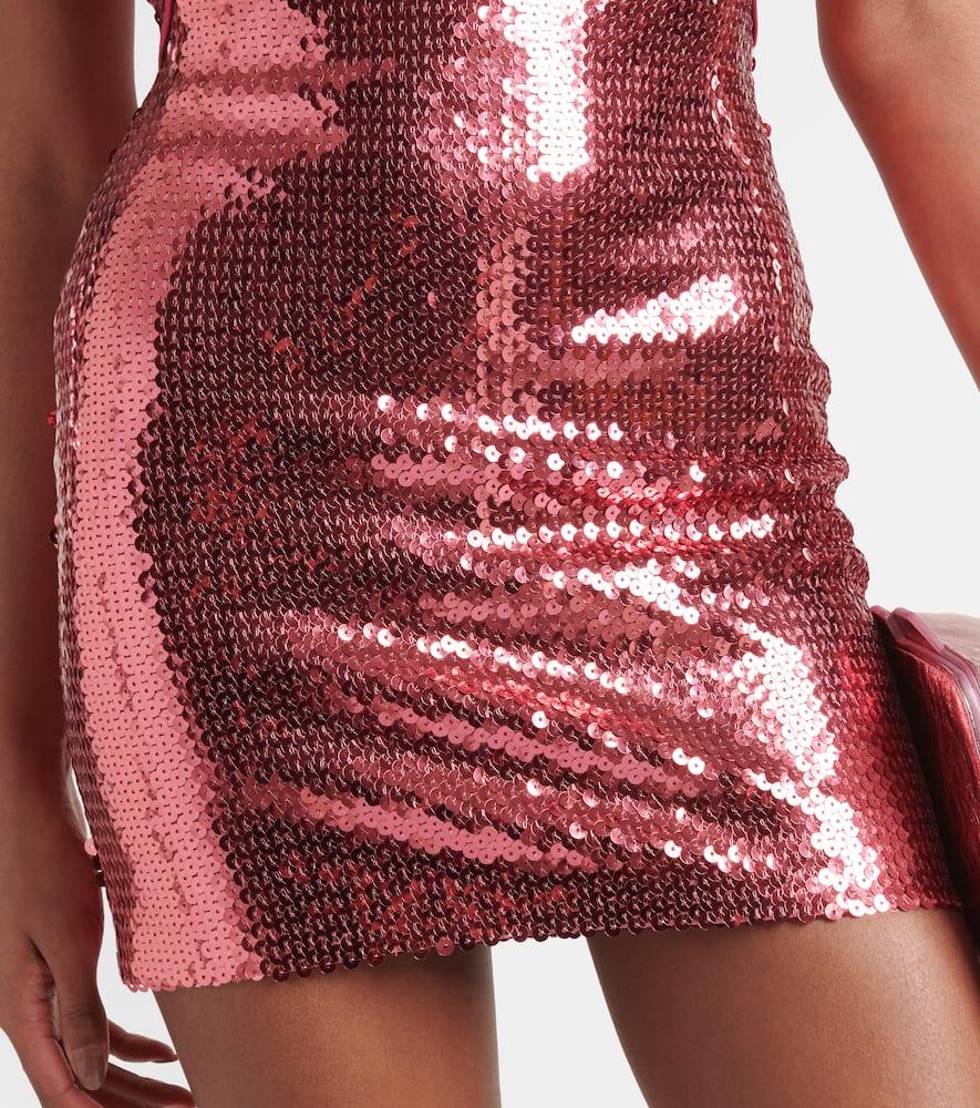 Sequined minidress