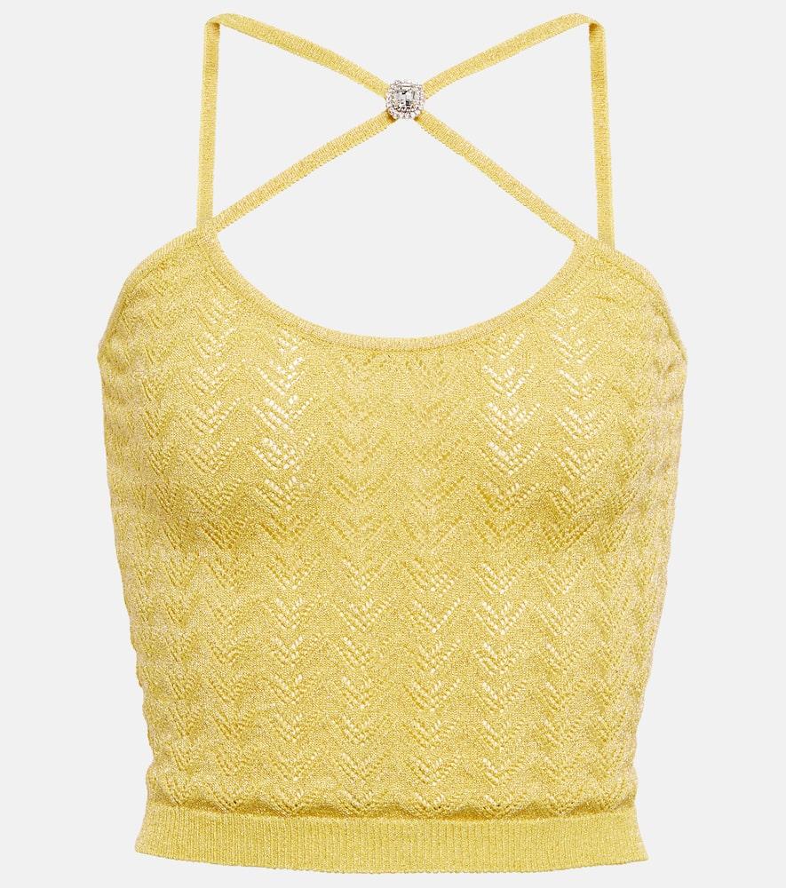 Lurex® knit top