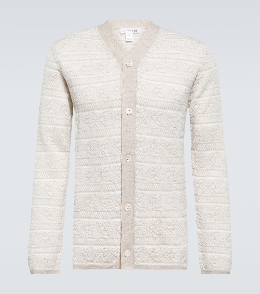 Wool cardigan