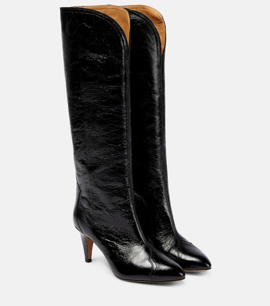 Lestany leather knee-high boots