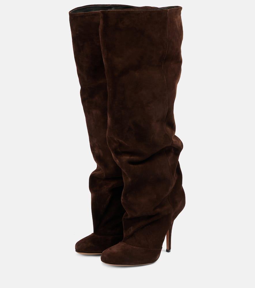 Esther 105 suede knee-high boots