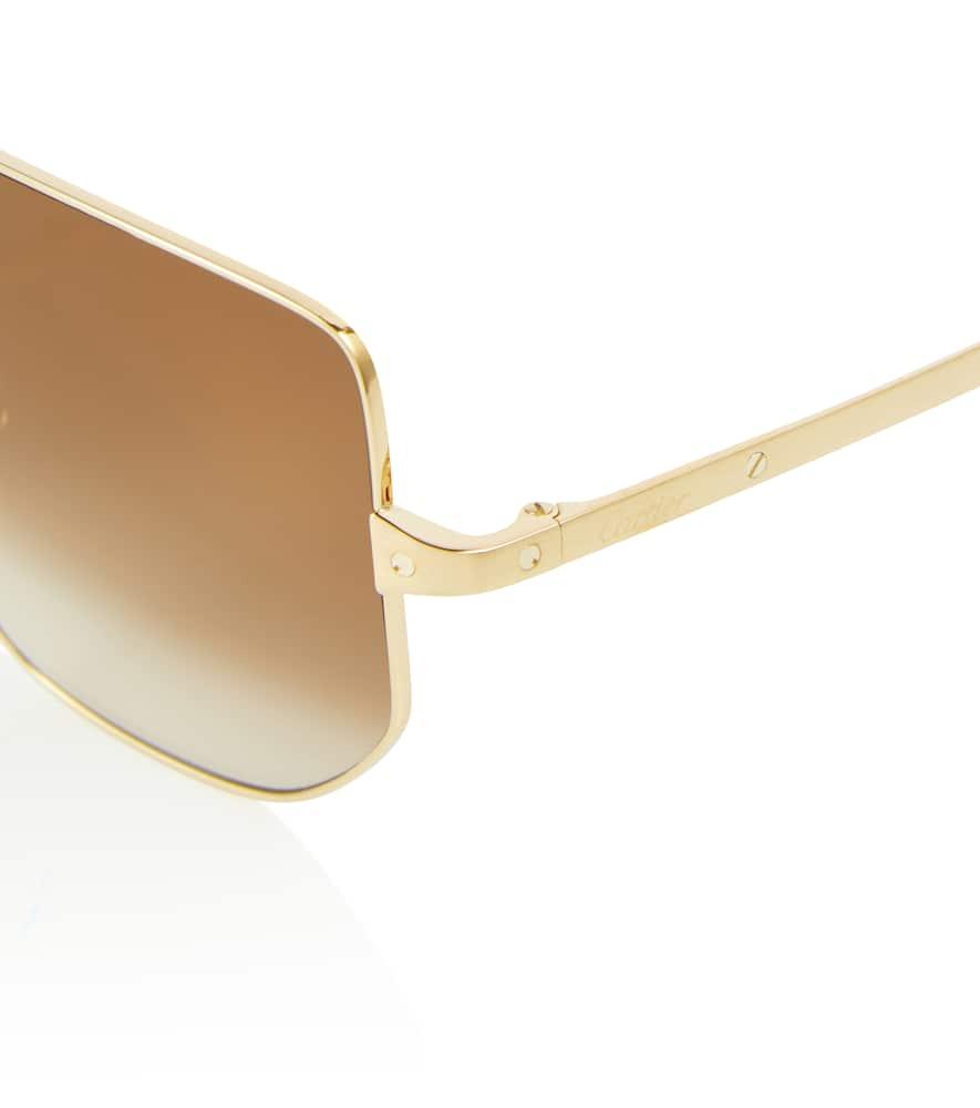 Santos de Cartier square sunglasses