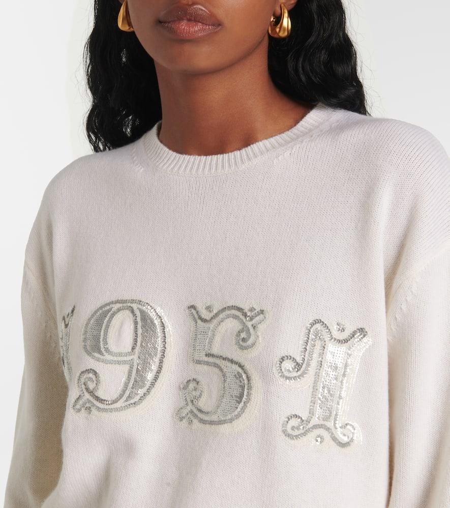 Plata embellished wool and cashmere sweater