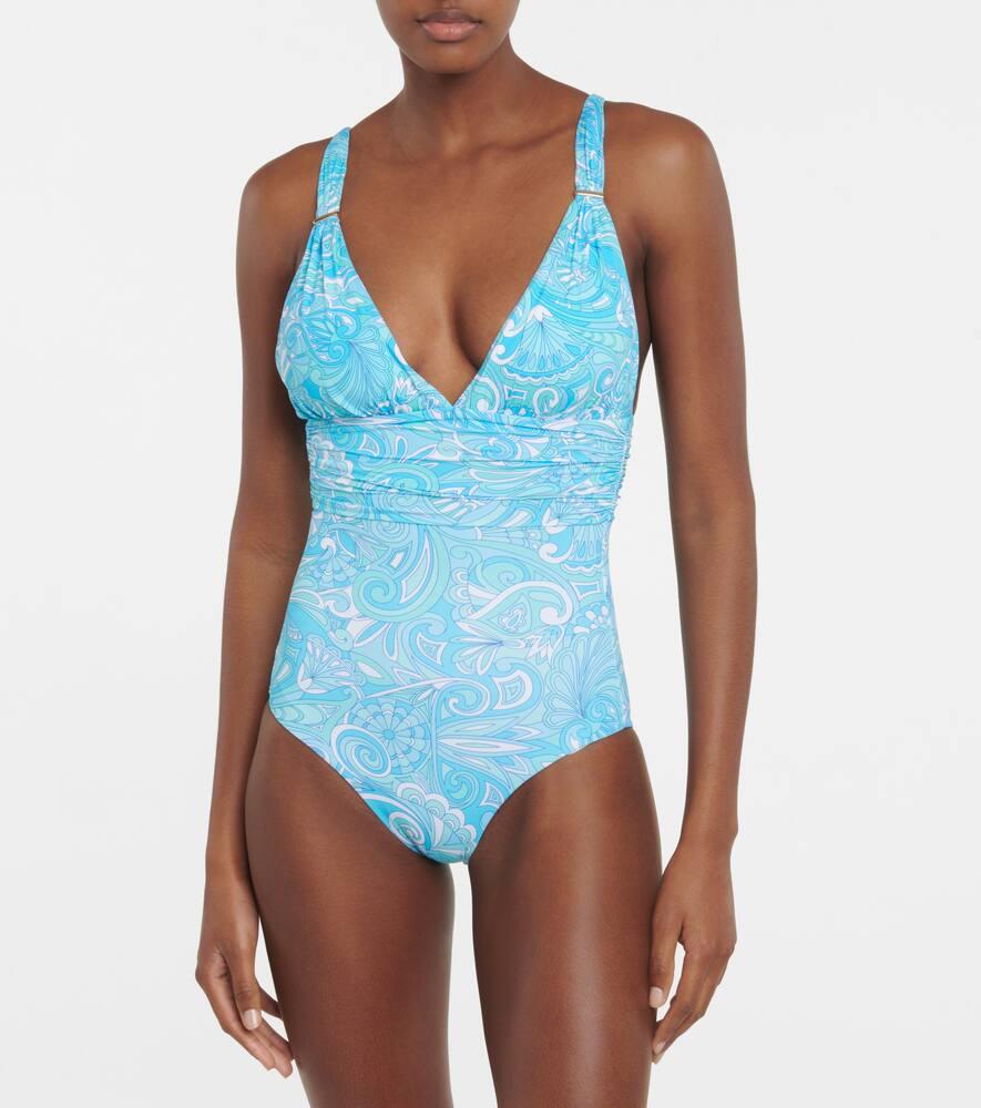 Panarea printed swimsuit