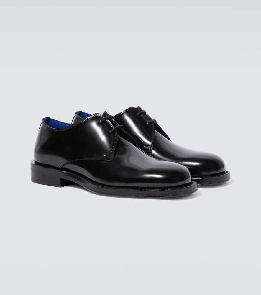 Leather Derby shoes