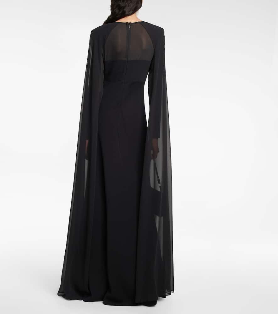 Chiffon gown