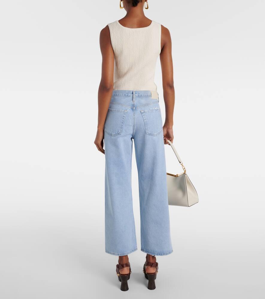 Pina low-rise wide-leg jeans