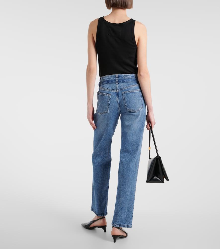 Ellsworth mid-rise straight jeans