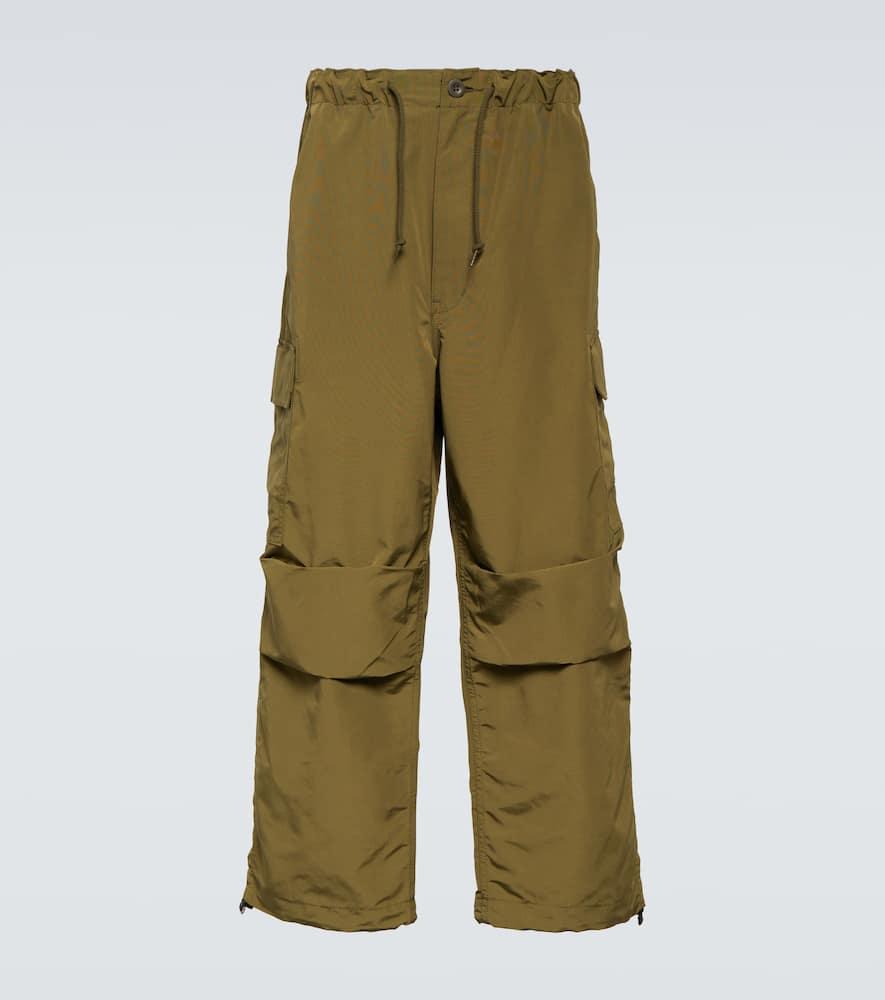 Cotton-blend cargo pants