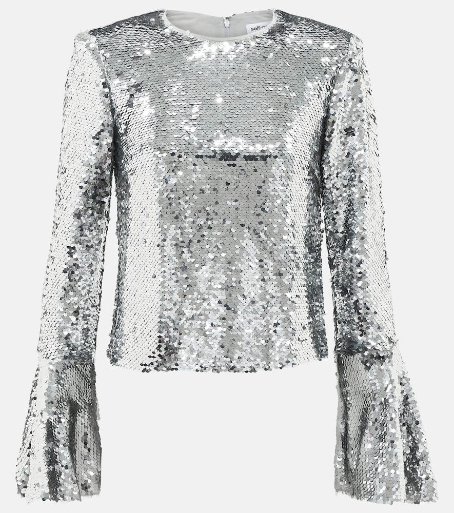 Sequined top