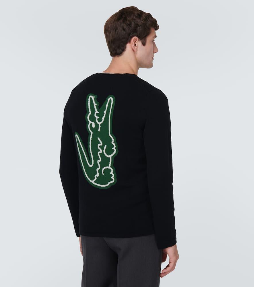 x Lacoste wool sweater