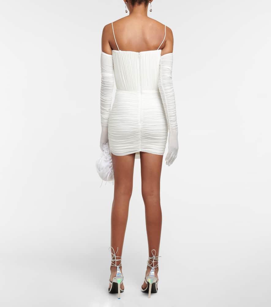 Paige ruched minidress