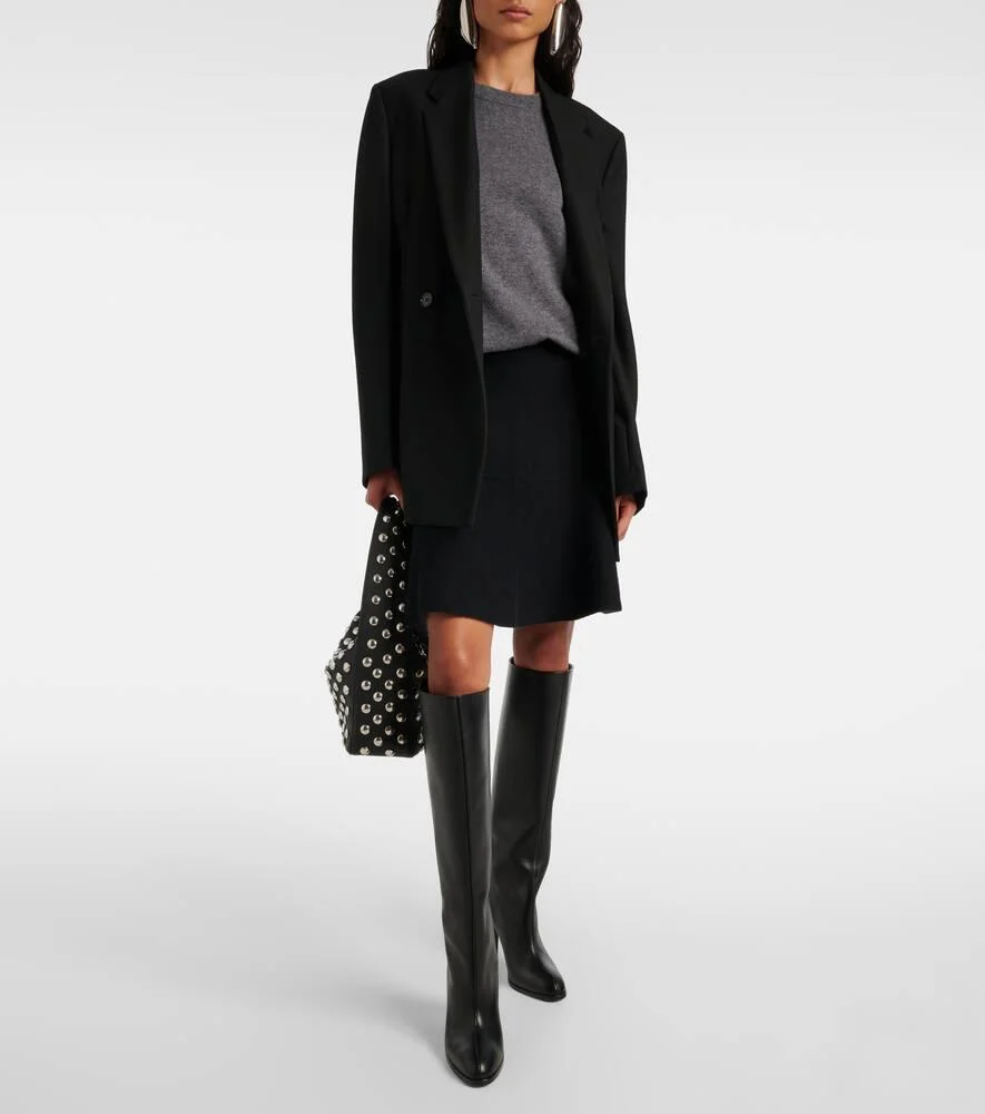 Noah cashmere miniskirt