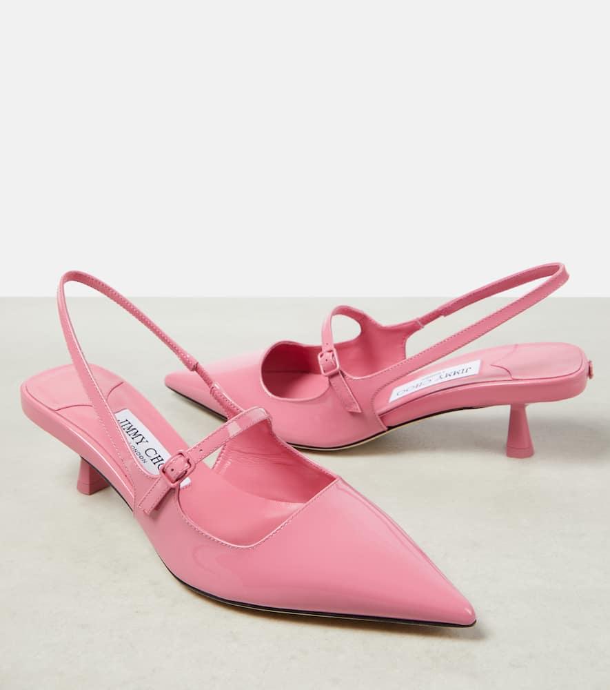 Didi 45 patent leather slingback pumps