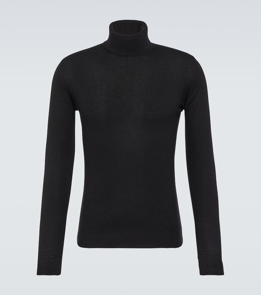 Turtleneck cashmere sweater