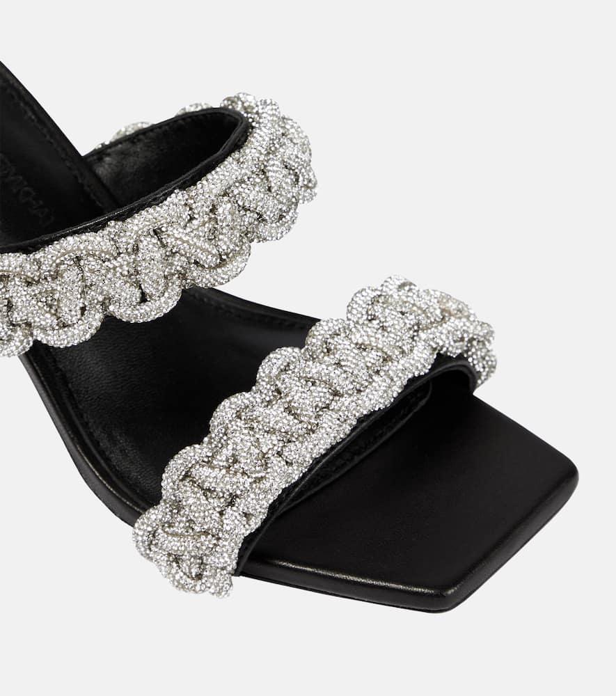 Walker crystal-embellished sandals