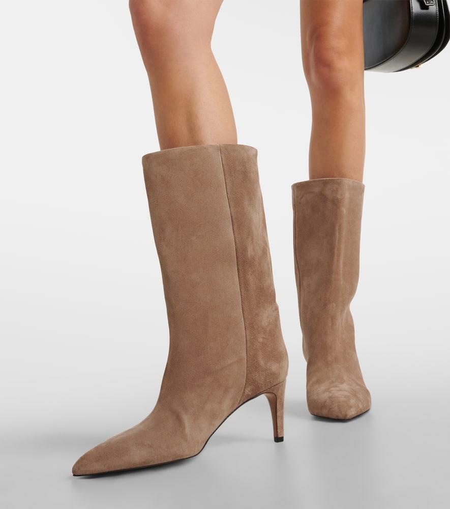 Stiletto 60 suede knee-high boots