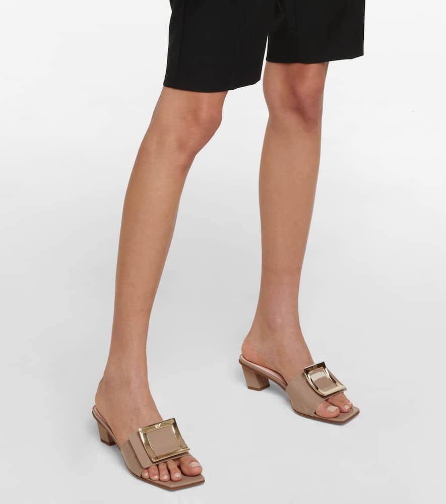 Love Vivier patent leather sandals