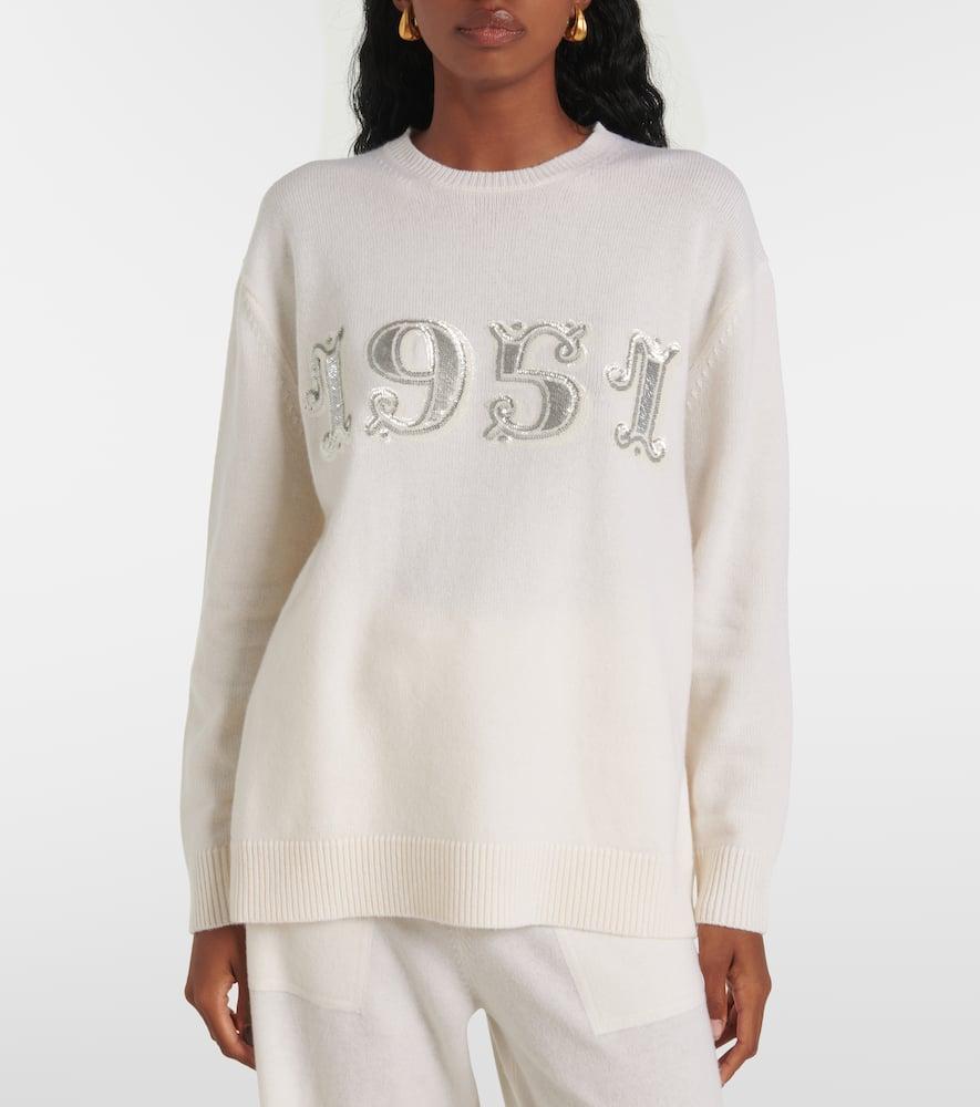 Plata embellished wool and cashmere sweater