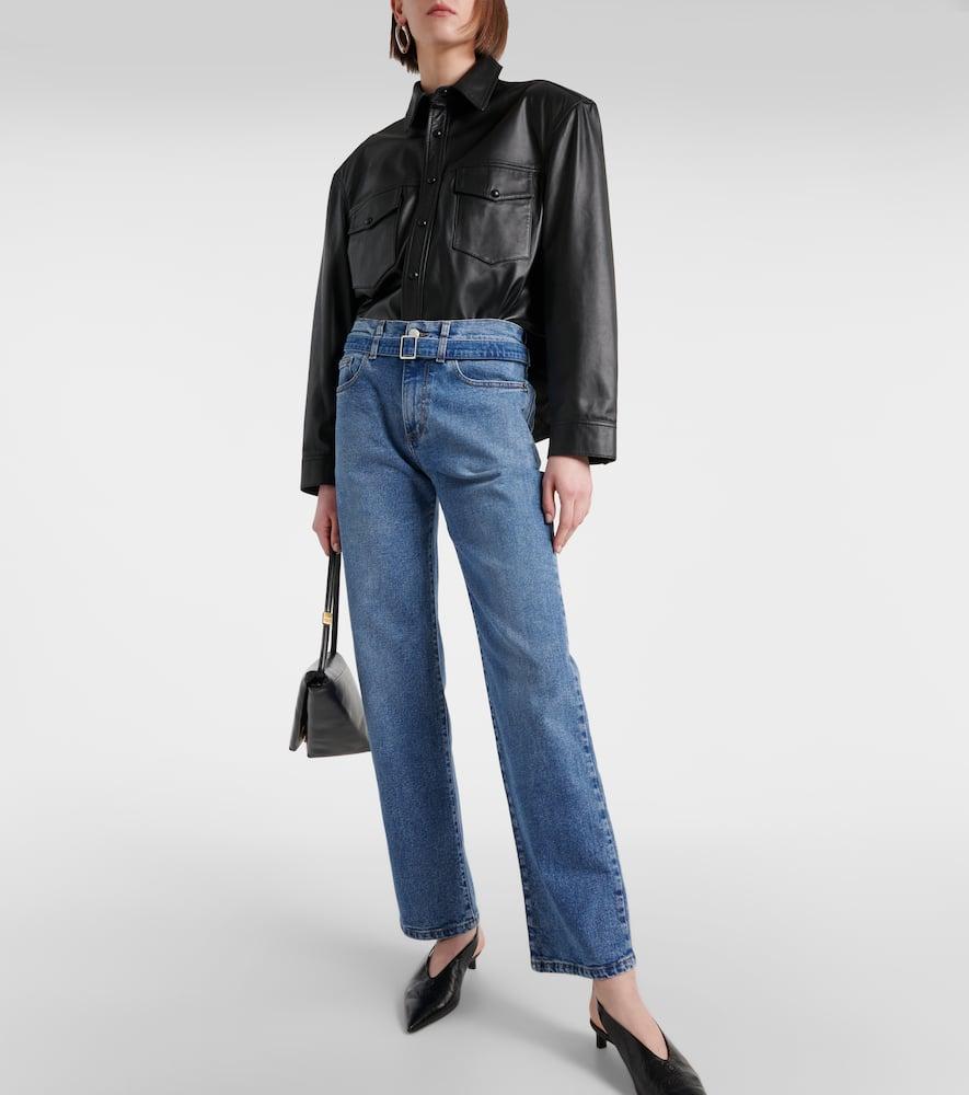 Ellsworth mid-rise straight jeans