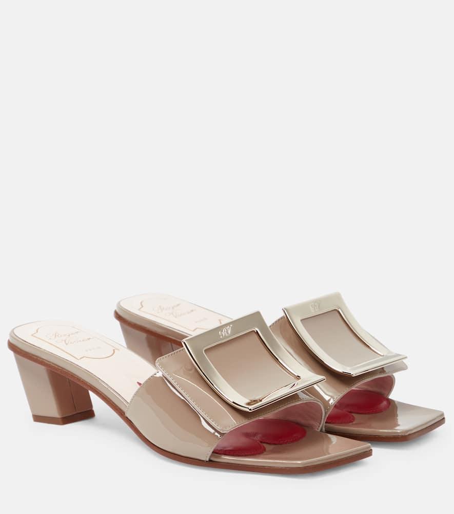 Love Vivier patent leather sandals