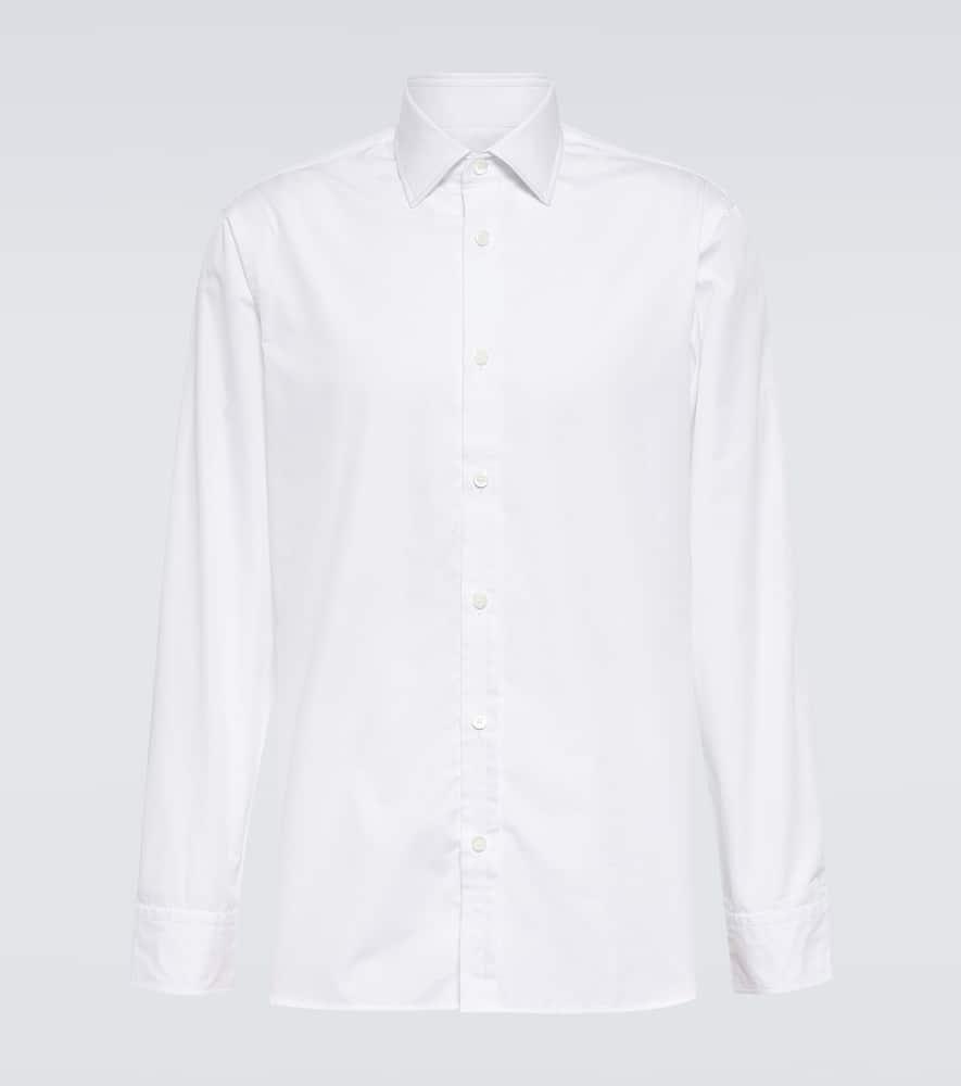 Cotton poplin shirt