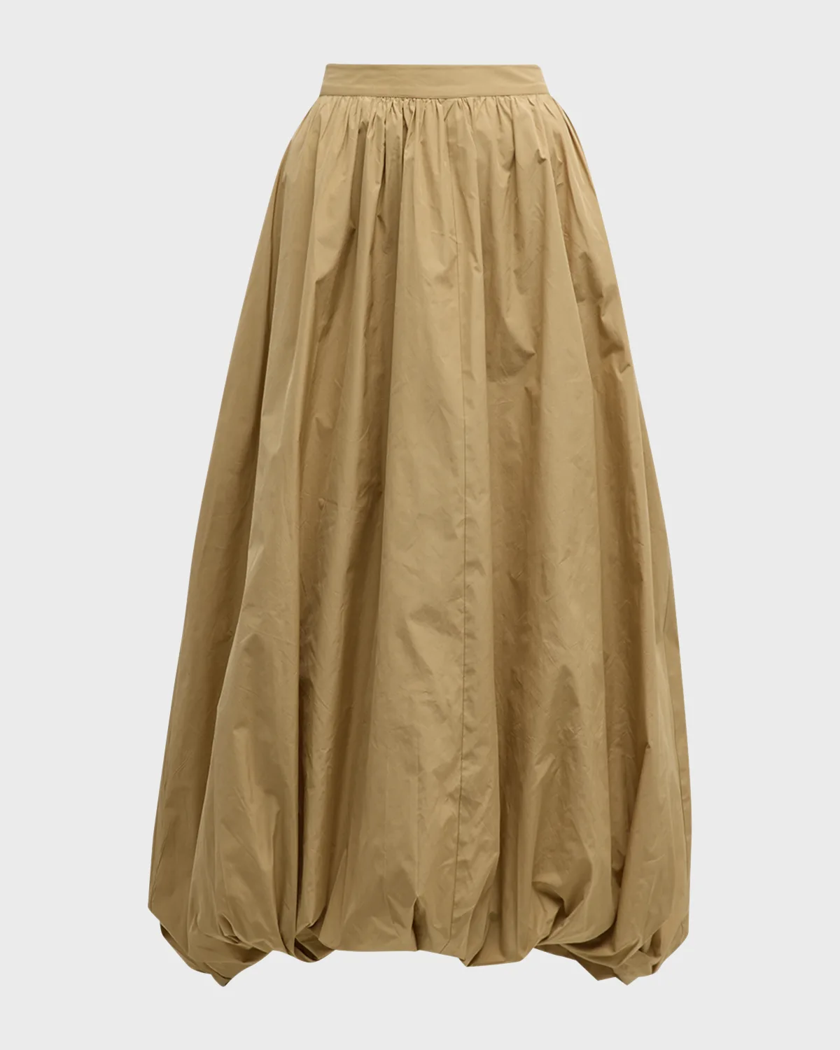 High-Waist Maxi Bubble Skirt