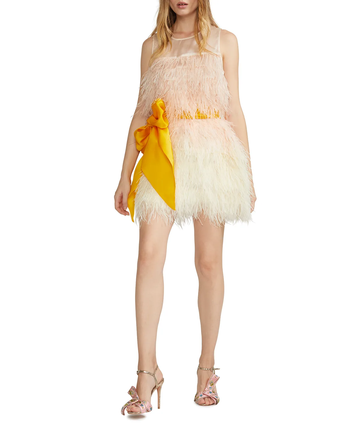 Kitty Feather Party Dress