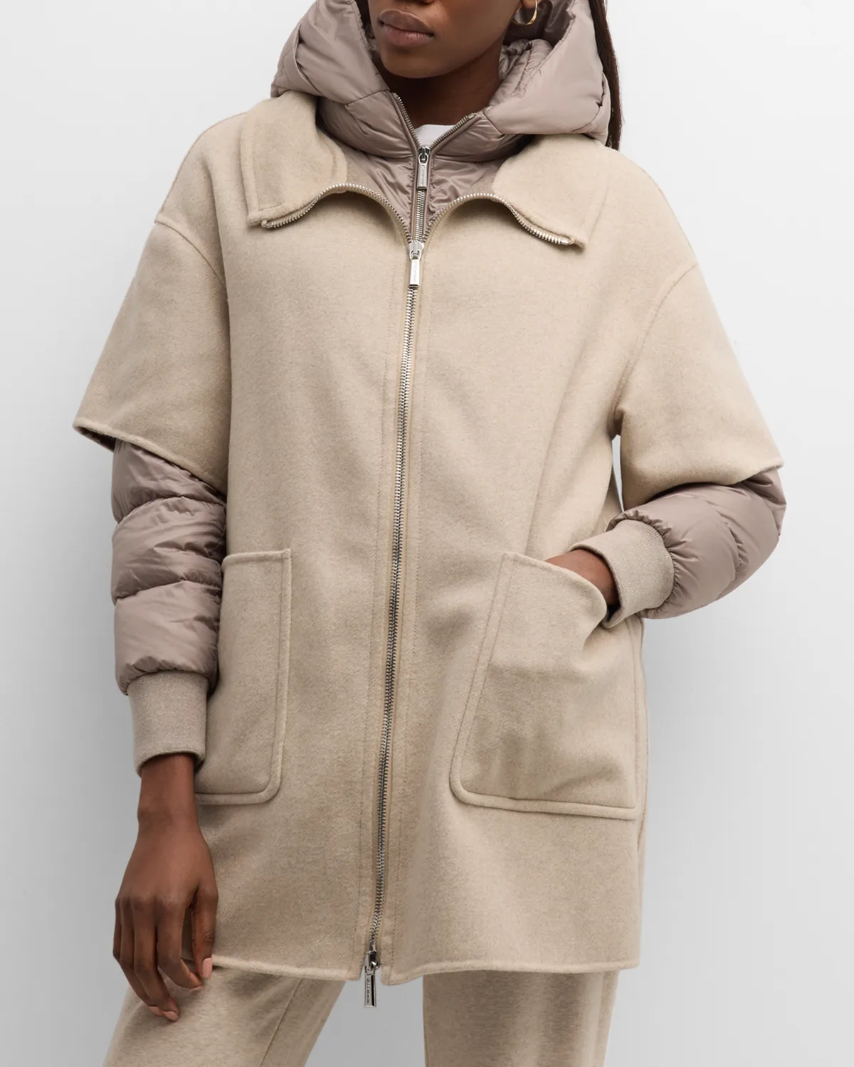 Fabula Layered Puffer Jacket 